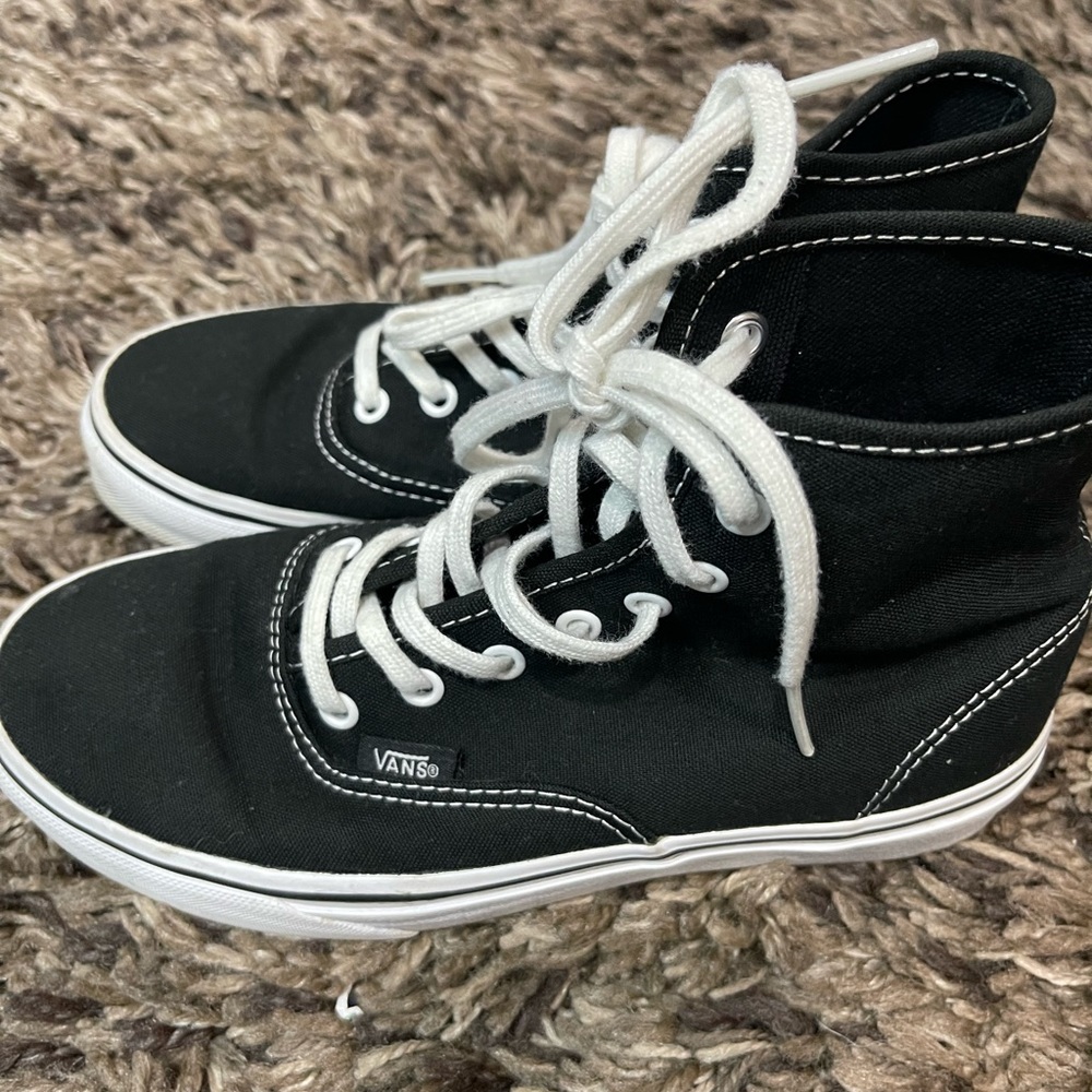 Vans Men’s Authentic High Top Sneakers - Picture 8 of 8